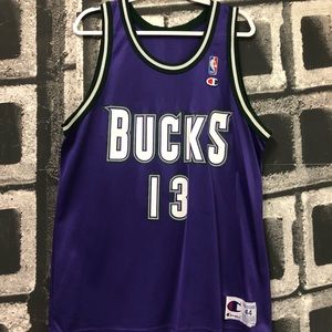 Glen Robinson Milwaukee Bucks champion jersey